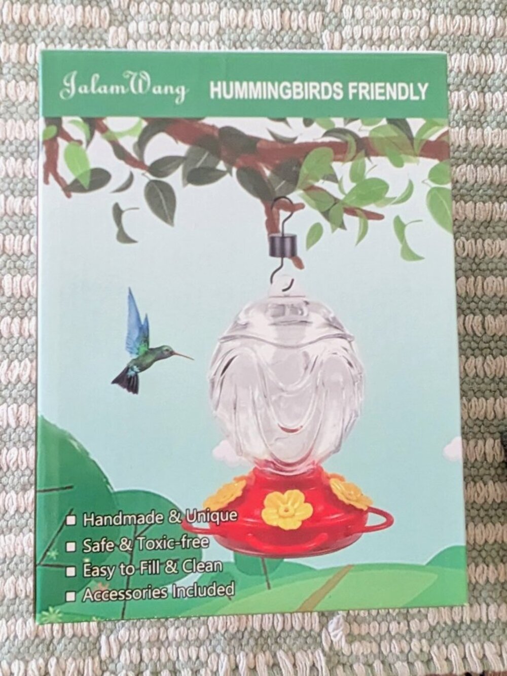 Hummingbird feeder
